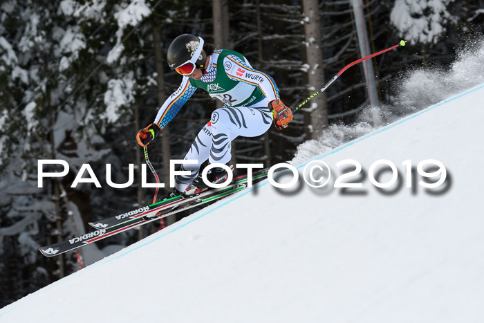 NJC + FIS, Super-G, Herren, 06.02.2019