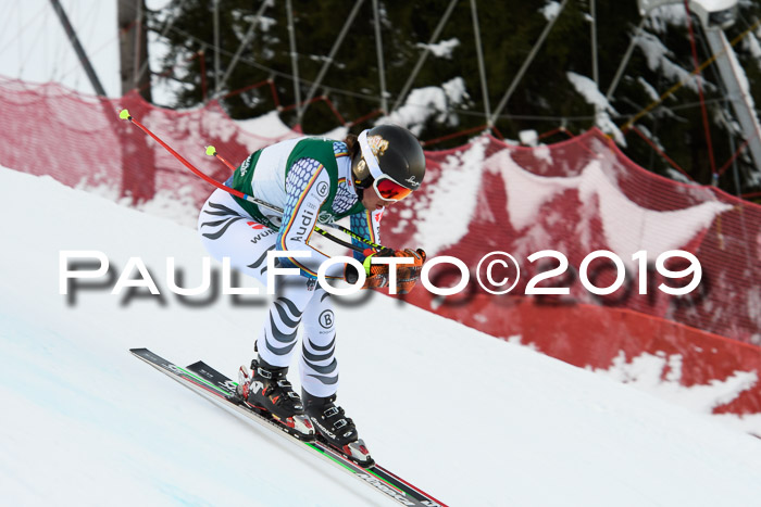 NJC + FIS, Super-G, Herren, 06.02.2019