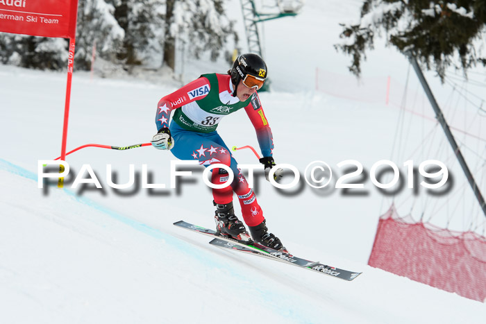 NJC + FIS, Super-G, Herren, 06.02.2019