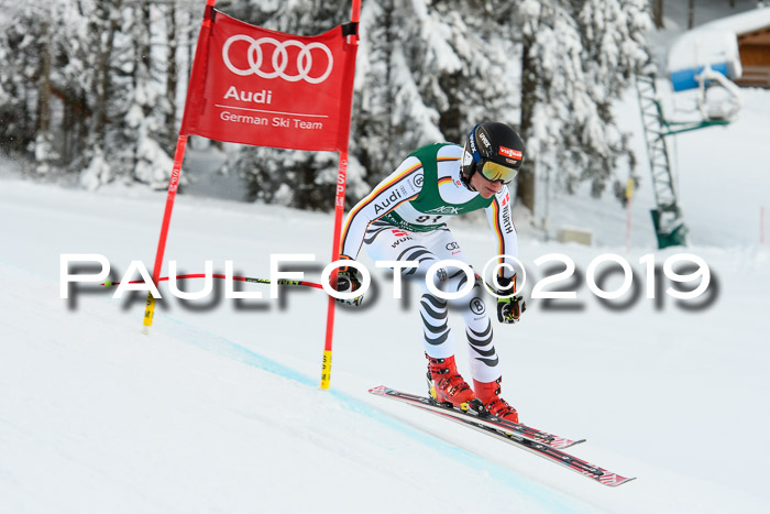NJC + FIS, Super-G, Herren, 06.02.2019