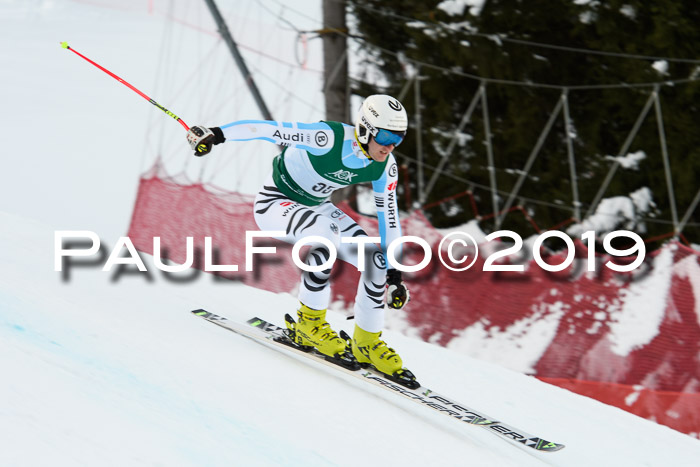 NJC + FIS, Super-G, Herren, 06.02.2019