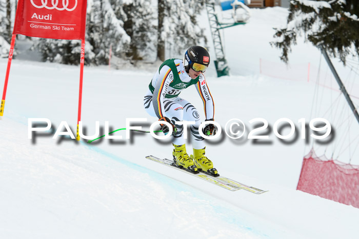NJC + FIS, Super-G, Herren, 06.02.2019
