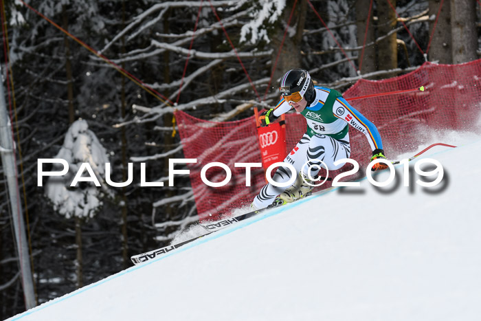 NJC + FIS, Super-G, Herren, 06.02.2019