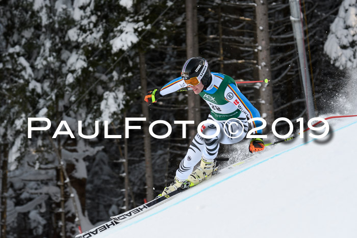 NJC + FIS, Super-G, Herren, 06.02.2019