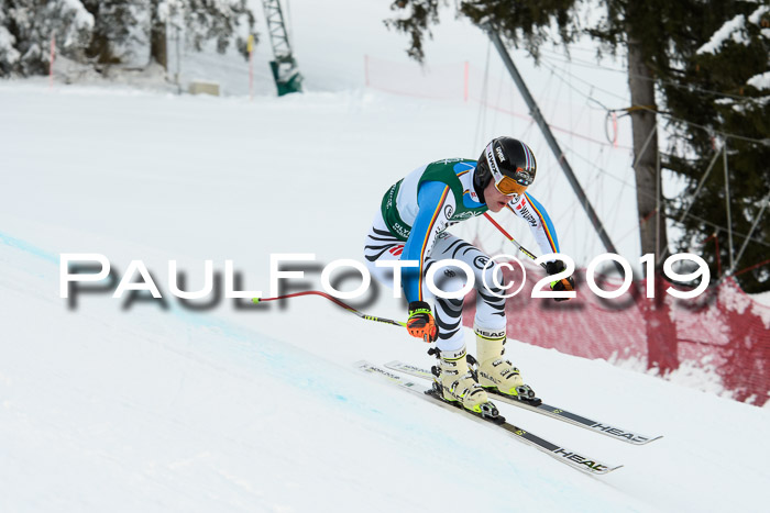 NJC + FIS, Super-G, Herren, 06.02.2019