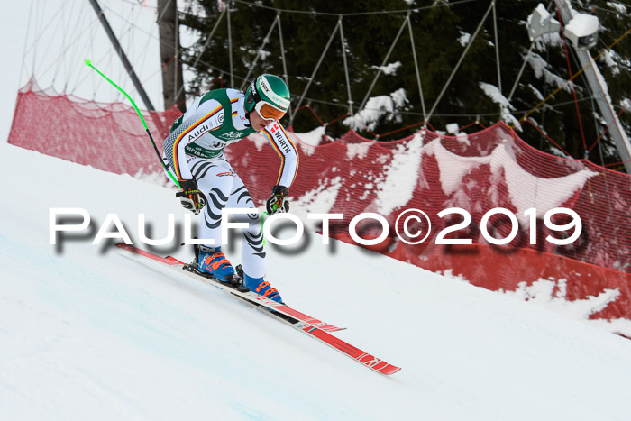 NJC + FIS, Super-G, Herren, 06.02.2019