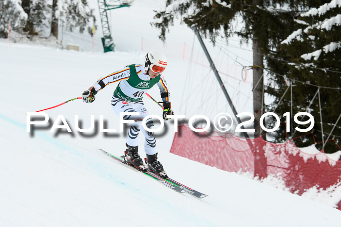 NJC + FIS, Super-G, Herren, 06.02.2019