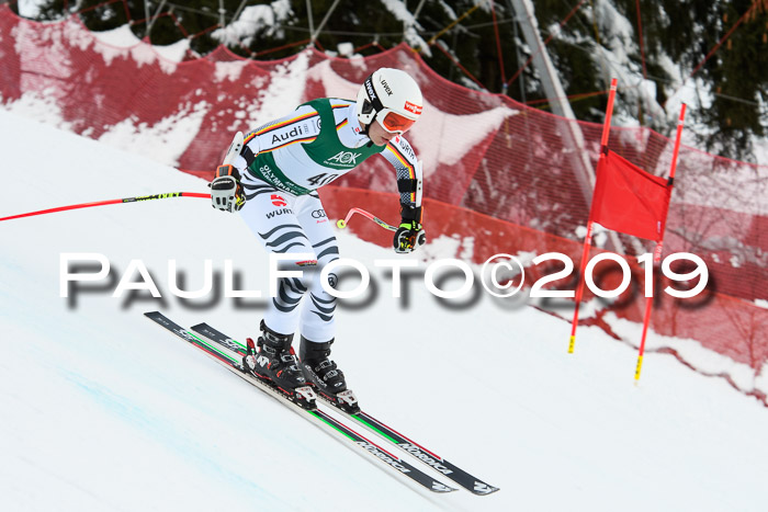 NJC + FIS, Super-G, Herren, 06.02.2019