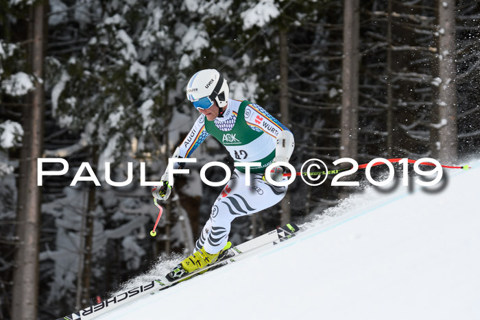 NJC + FIS, Super-G, Herren, 06.02.2019