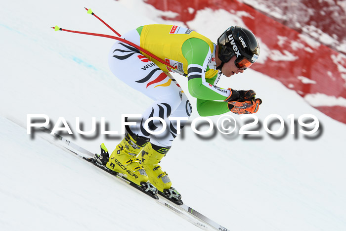 NJC + FIS, Super-G, Herren, 06.02.2019