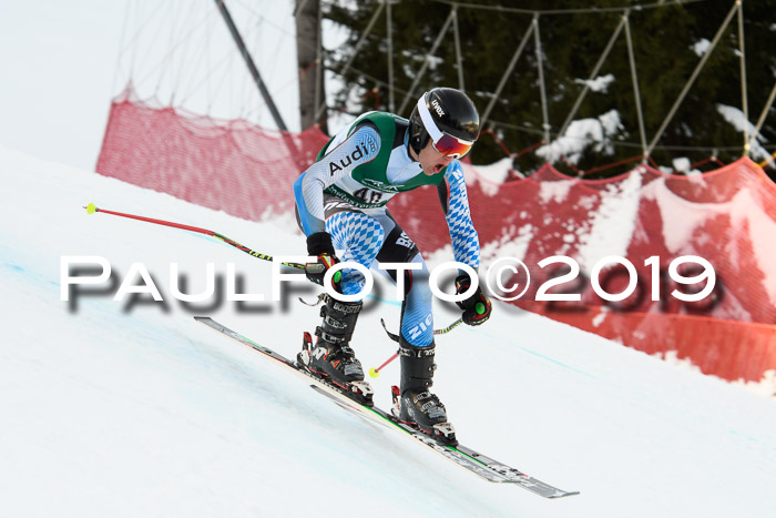 NJC + FIS, Super-G, Herren, 06.02.2019
