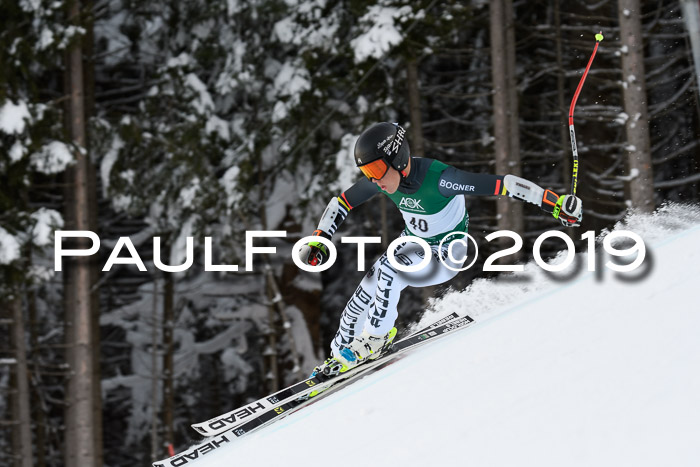 NJC + FIS, Super-G, Herren, 06.02.2019