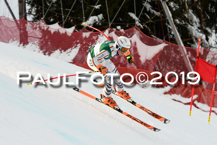 NJC + FIS, Super-G, Herren, 06.02.2019
