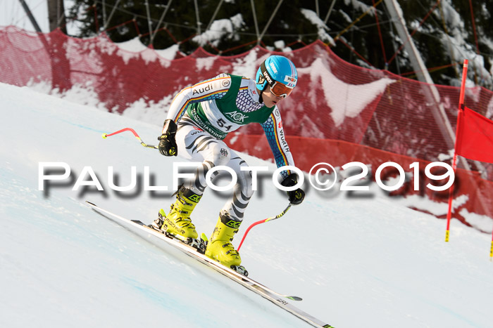 NJC + FIS, Super-G, Herren, 06.02.2019