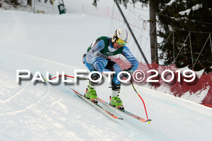 NJC + FIS, Super-G, Herren, 06.02.2019