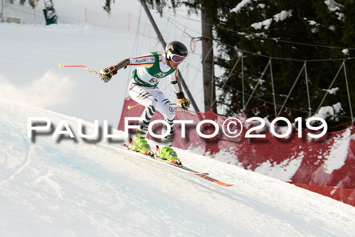 NJC + FIS, Super-G, Herren, 06.02.2019