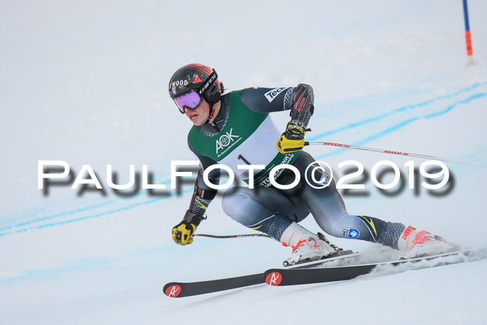 NJC + FIS, Super-G, Herren, 06.02.2019