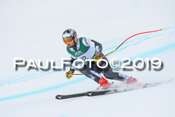NJC + FIS, Super-G, Herren, 06.02.2019