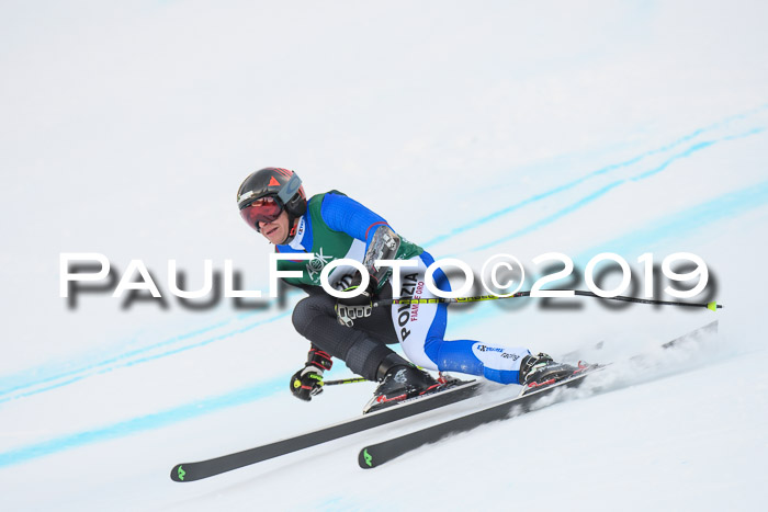 NJC + FIS, Super-G, Herren, 06.02.2019