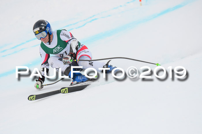 NJC + FIS, Super-G, Herren, 06.02.2019