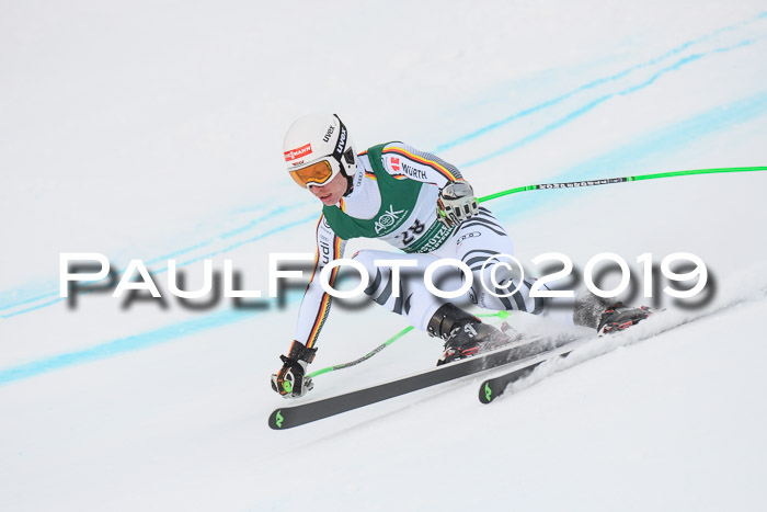 NJC + FIS, Super-G, Herren, 06.02.2019