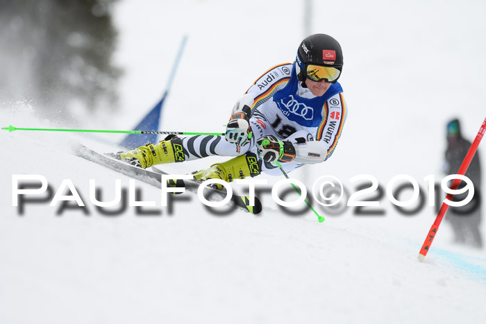 FIS Riesenslalom, Herren, Bay. Jugend, Oberjoch, 09.02.2018