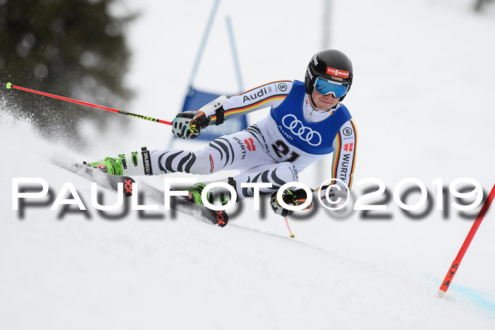 FIS Riesenslalom, Herren, Bay. Jugend, Oberjoch, 09.02.2018