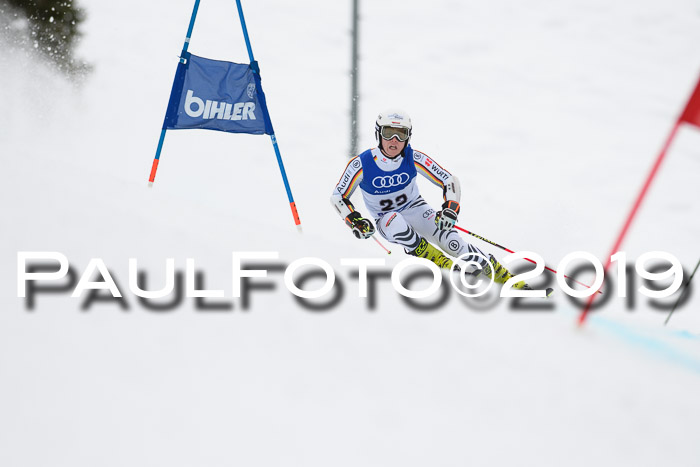 FIS Riesenslalom, Herren, Bay. Jugend, Oberjoch, 09.02.2018