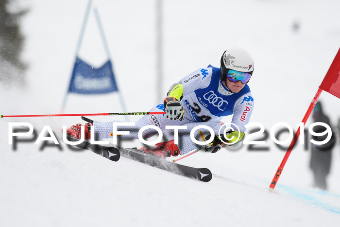 FIS Riesenslalom, Herren, Bay. Jugend, Oberjoch, 09.02.2018