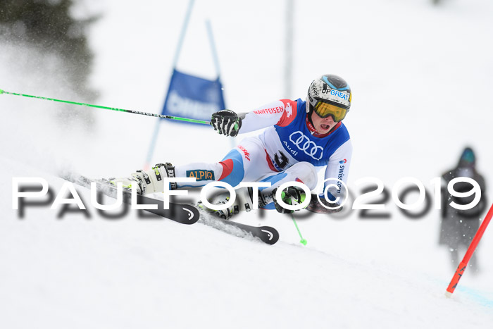 FIS Riesenslalom, Herren, Bay. Jugend, Oberjoch, 09.02.2018