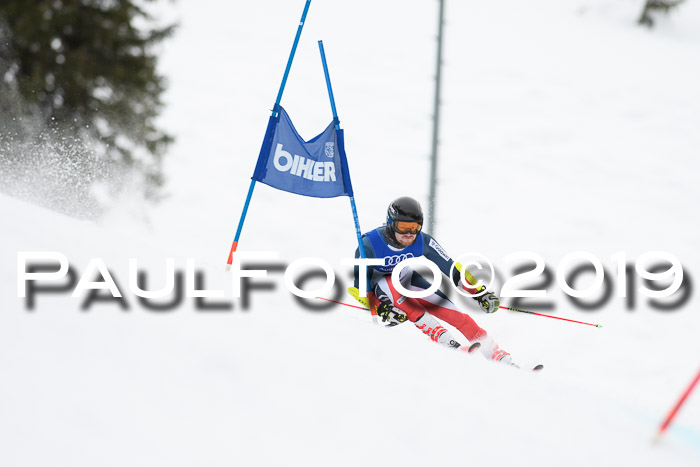 FIS Riesenslalom, Herren, Bay. Jugend, Oberjoch, 09.02.2018