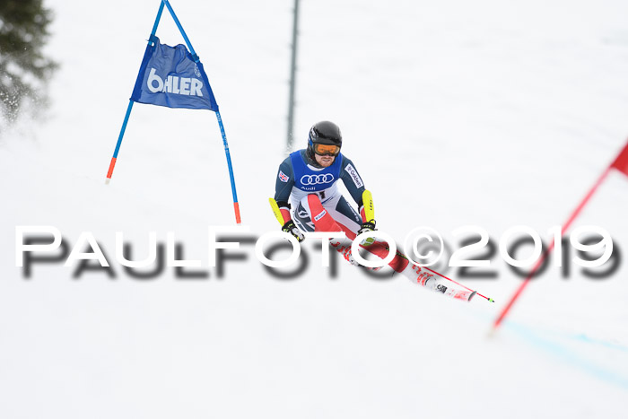 FIS Riesenslalom, Herren, Bay. Jugend, Oberjoch, 09.02.2018