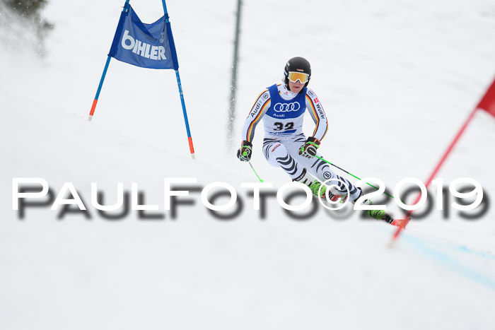 FIS Riesenslalom, Herren, Bay. Jugend, Oberjoch, 09.02.2018