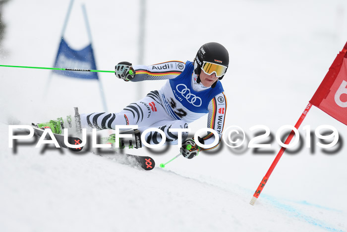 FIS Riesenslalom, Herren, Bay. Jugend, Oberjoch, 09.02.2018