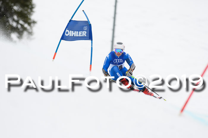 FIS Riesenslalom, Herren, Bay. Jugend, Oberjoch, 09.02.2018