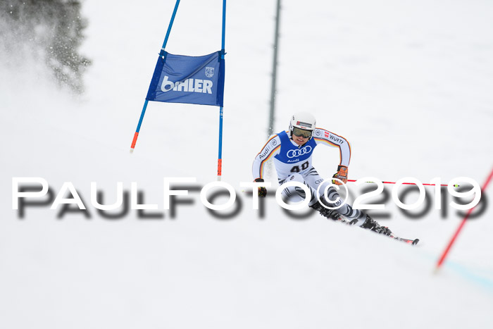 FIS Riesenslalom, Herren, Bay. Jugend, Oberjoch, 09.02.2018