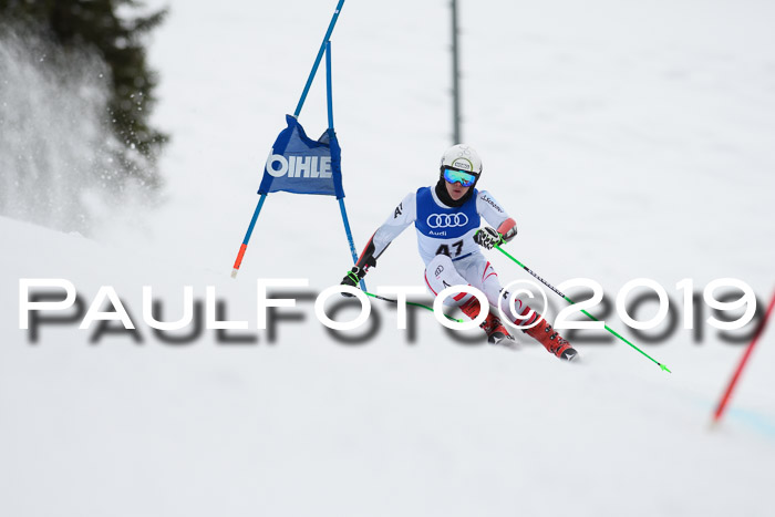 FIS Riesenslalom, Herren, Bay. Jugend, Oberjoch, 09.02.2018