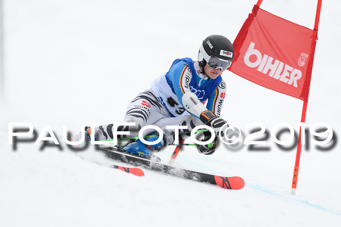 FIS Riesenslalom, Herren, Bay. Jugend, Oberjoch, 09.02.2018