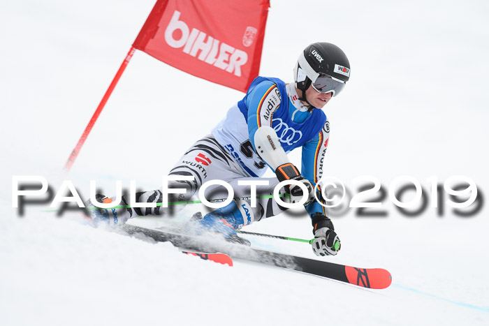 FIS Riesenslalom, Herren, Bay. Jugend, Oberjoch, 09.02.2018
