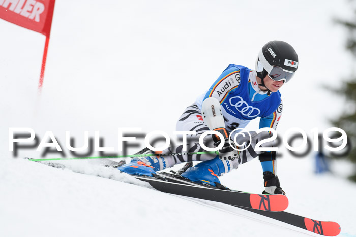 FIS Riesenslalom, Herren, Bay. Jugend, Oberjoch, 09.02.2018