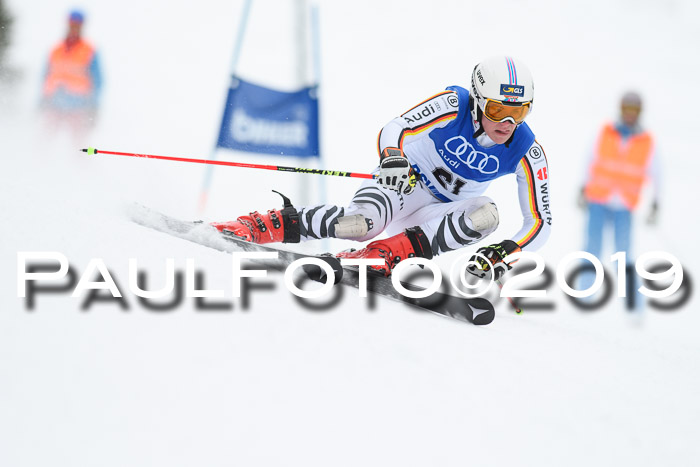 FIS Riesenslalom, Herren, Bay. Jugend, Oberjoch, 09.02.2018