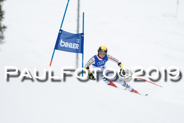 FIS Riesenslalom, Herren, Bay. Jugend, Oberjoch, 09.02.2018