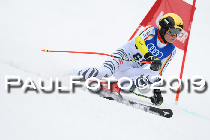 FIS Riesenslalom, Herren, Bay. Jugend, Oberjoch, 09.02.2018