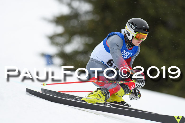 FIS Riesenslalom, Herren, Bay. Jugend, Oberjoch, 09.02.2018