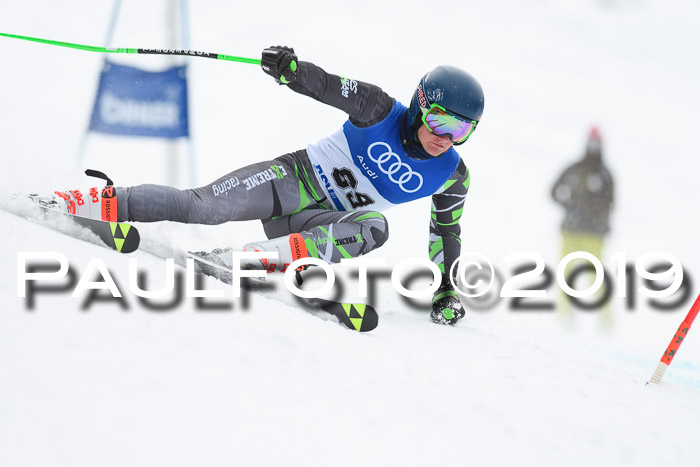 FIS Riesenslalom, Herren, Bay. Jugend, Oberjoch, 09.02.2018