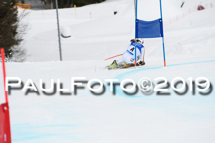 FIS Riesenslalom, Herren, Bay. Jugend, Oberjoch, 09.02.2018