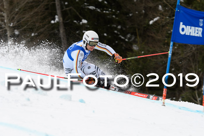 FIS Riesenslalom, Herren, Bay. Jugend, Oberjoch, 09.02.2018