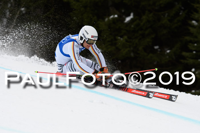 FIS Riesenslalom, Herren, Bay. Jugend, Oberjoch, 09.02.2018