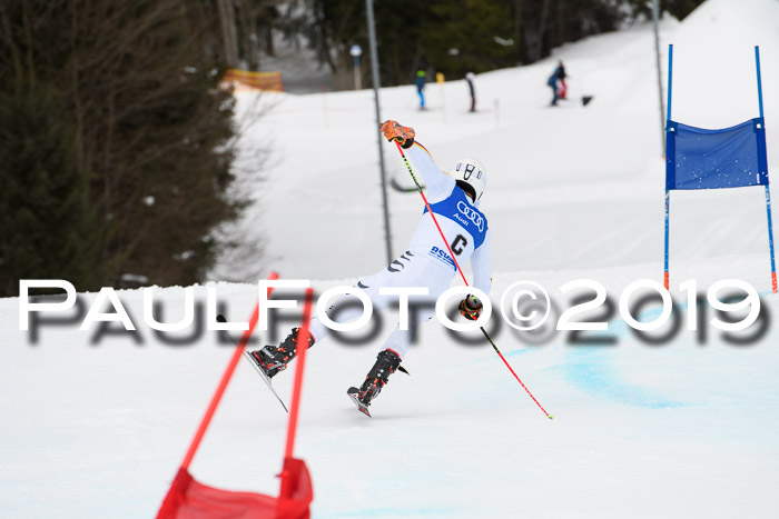 FIS Riesenslalom, Herren, Bay. Jugend, Oberjoch, 09.02.2018