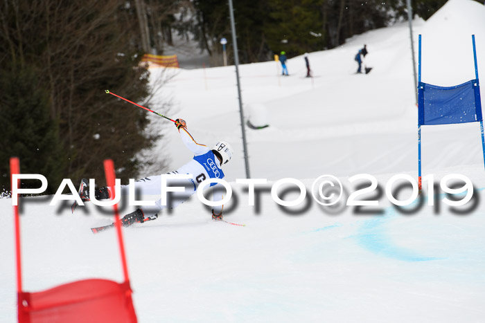 FIS Riesenslalom, Herren, Bay. Jugend, Oberjoch, 09.02.2018